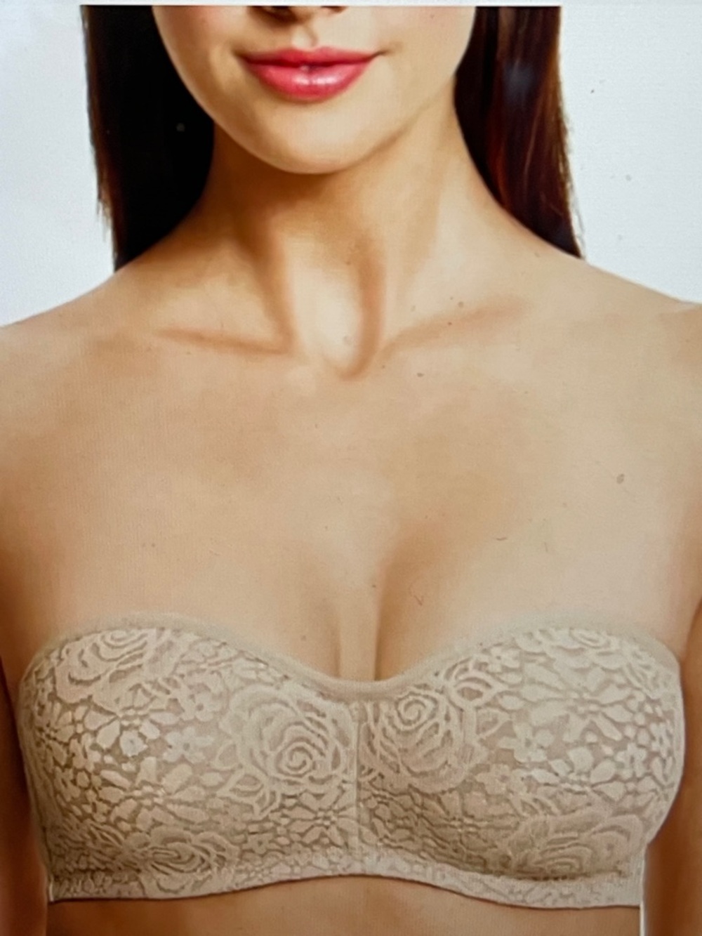 NWT Wacoal Strapless Lace Underwire Bra #854205 - Picture 13 of 14